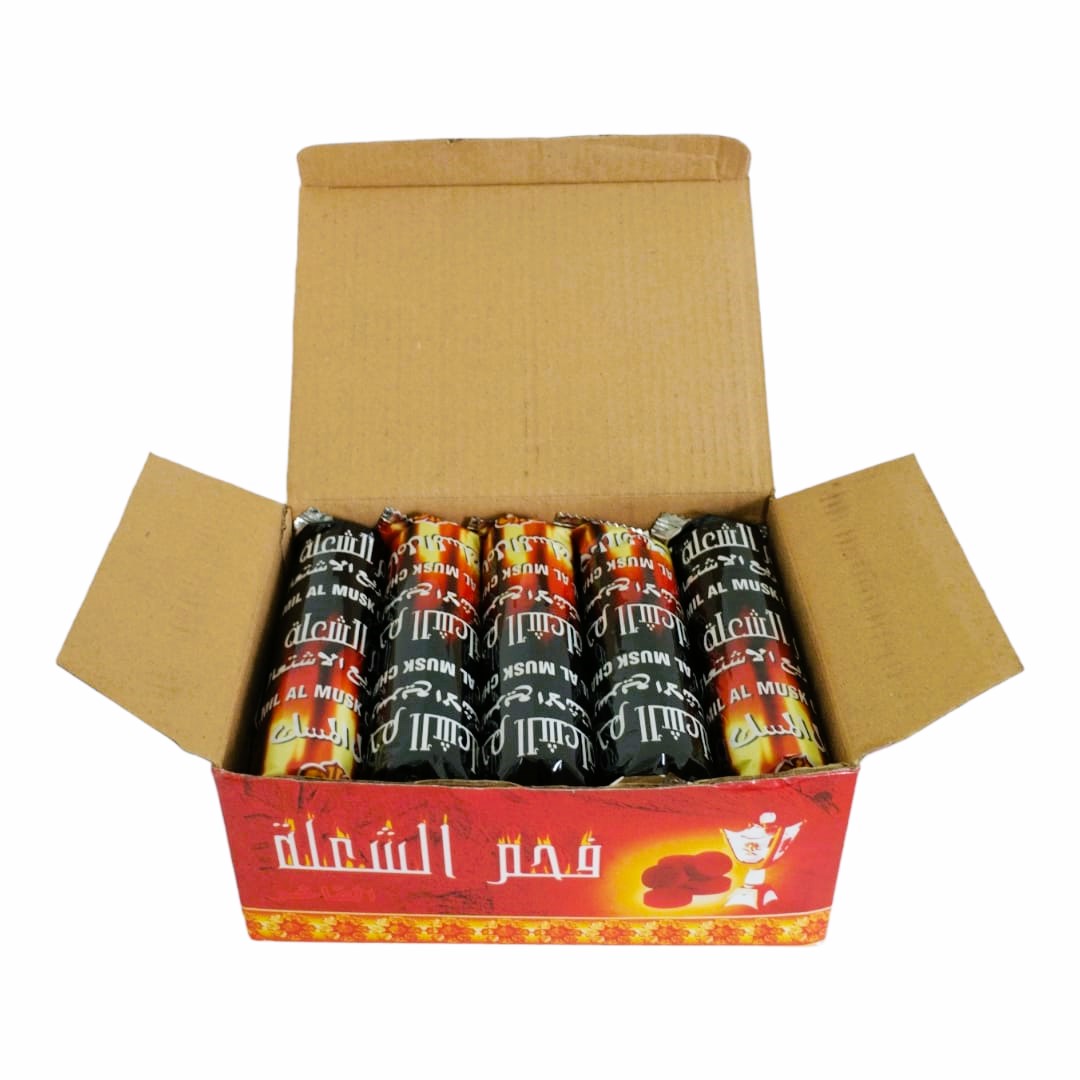 Caja de carbón litúrgico para narguile x100unds - Imagen 2