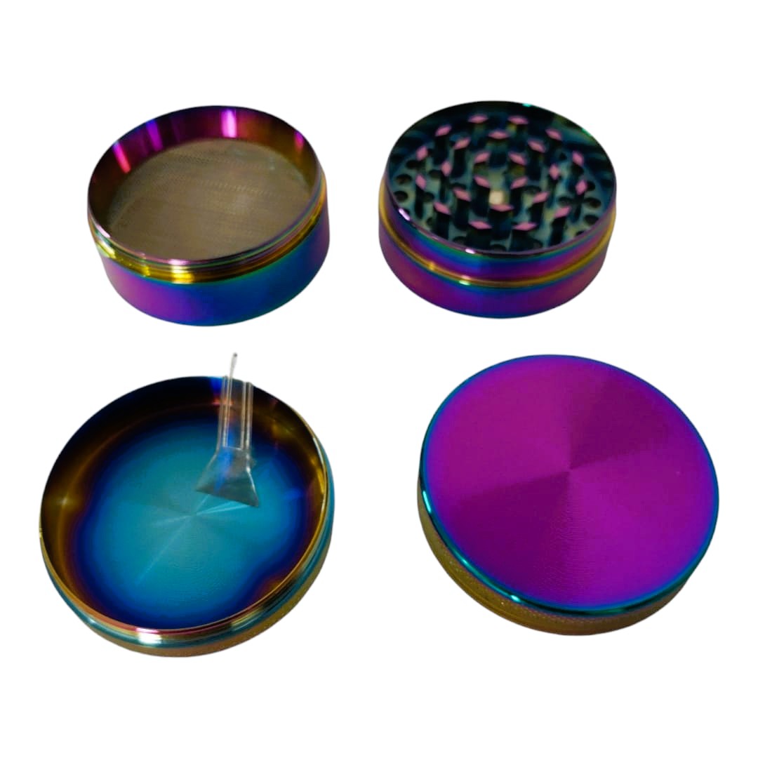 Grinder Trillador Rascador Tornasol 50mm - Imagen 3