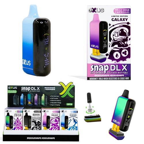 Batería de voltaje 510 Exxus Vape Snap DLX
