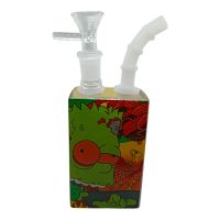 Bong Vidrio Pipa de Agua Caja De Jugo